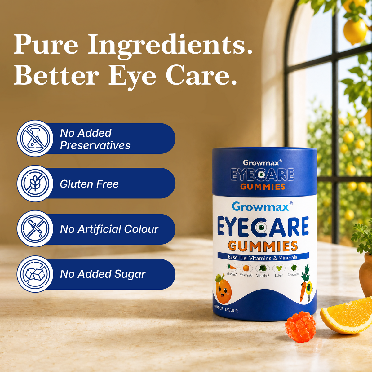 Growmax Eyecare Gummies