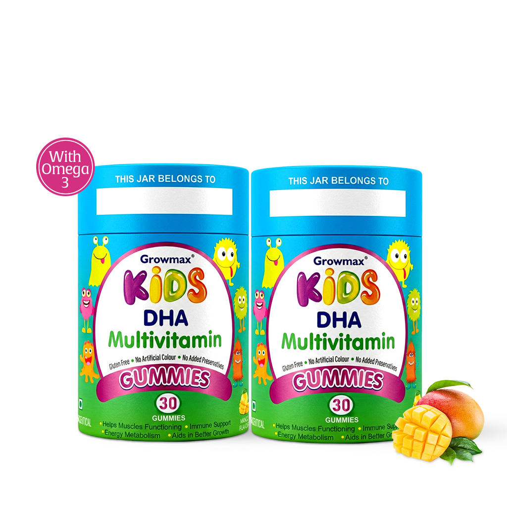 Growmax Kid's DHA Multivitamin Gummies