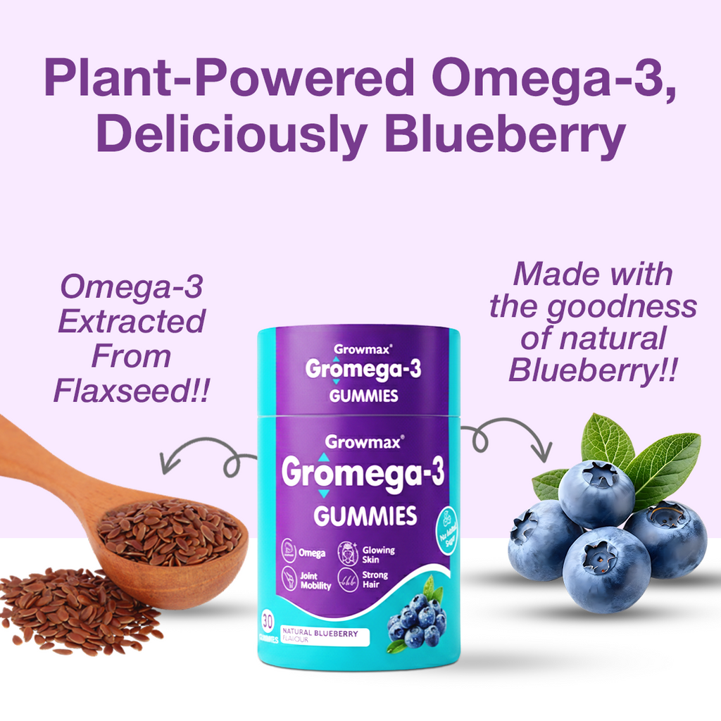 Growmax Gromega - 3 Gummies