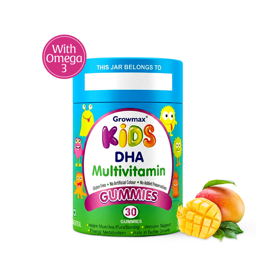 Growmax Kid's DHA Multivitamin Gummies