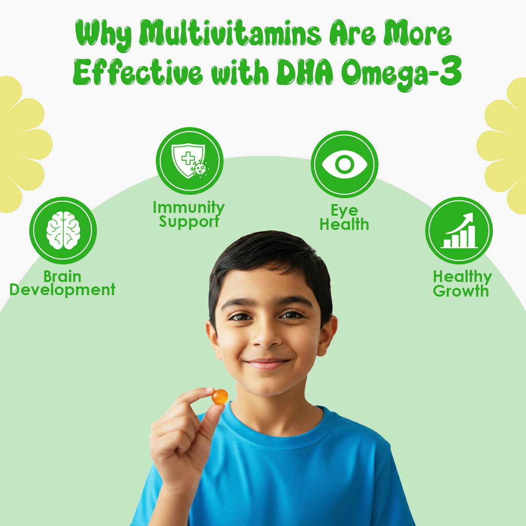 Growmax Kid's DHA Multivitamin Gummies
