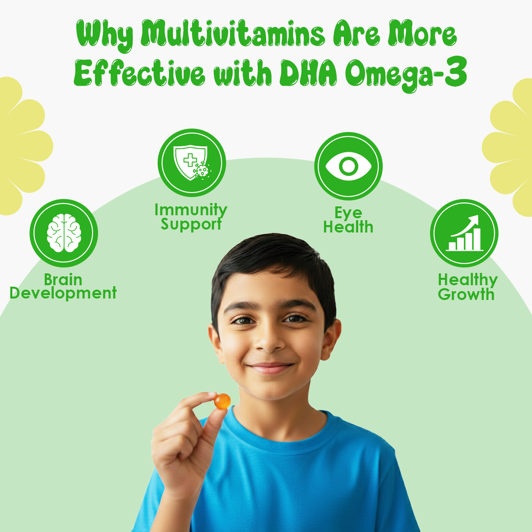Growmax Kid's DHA Multivitamin Gummies