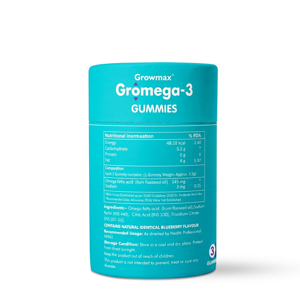 Growmax Gromega - 3 Gummies